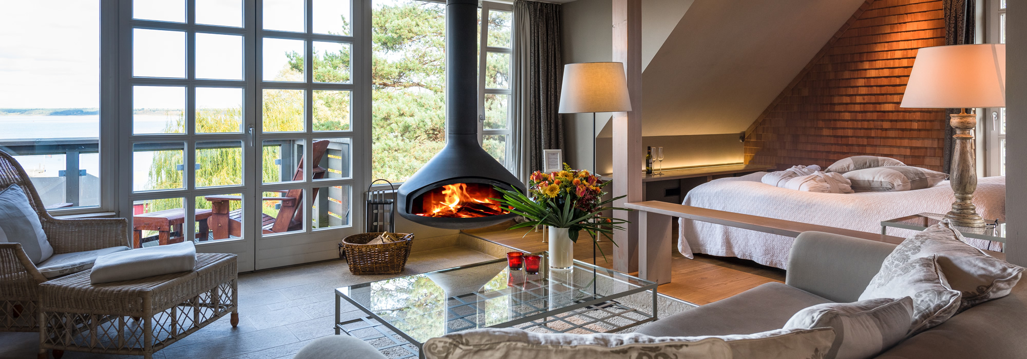 Zimmer mit Seeblick